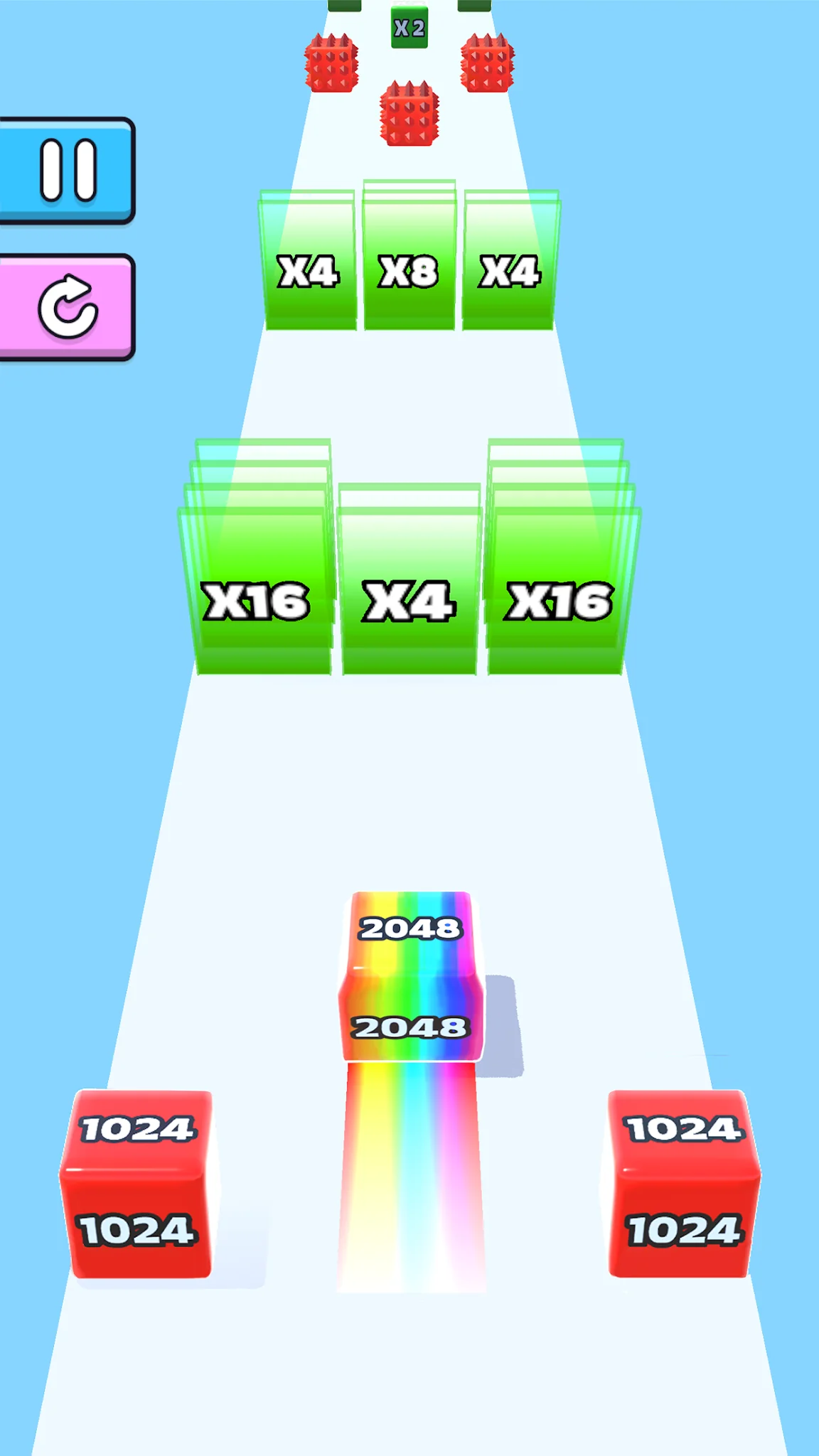ภาพหน้าจอ Jelly Run 2048 1