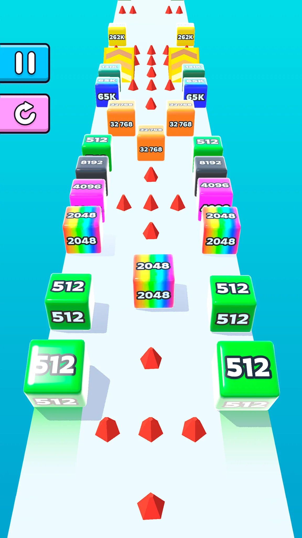 ภาพหน้าจอ Jelly Run 2048 4