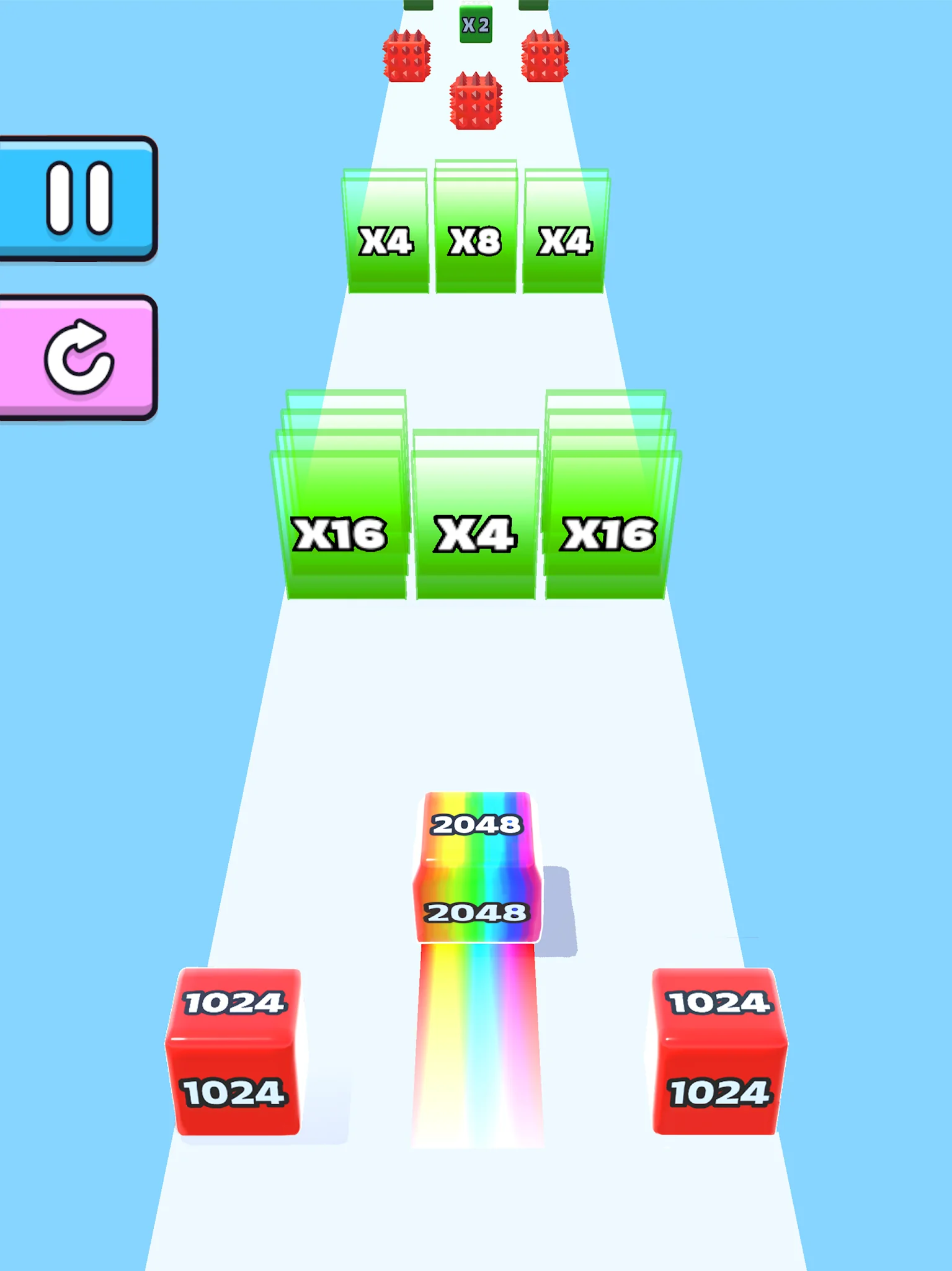 ภาพหน้าจอ Jelly Run 2048 8