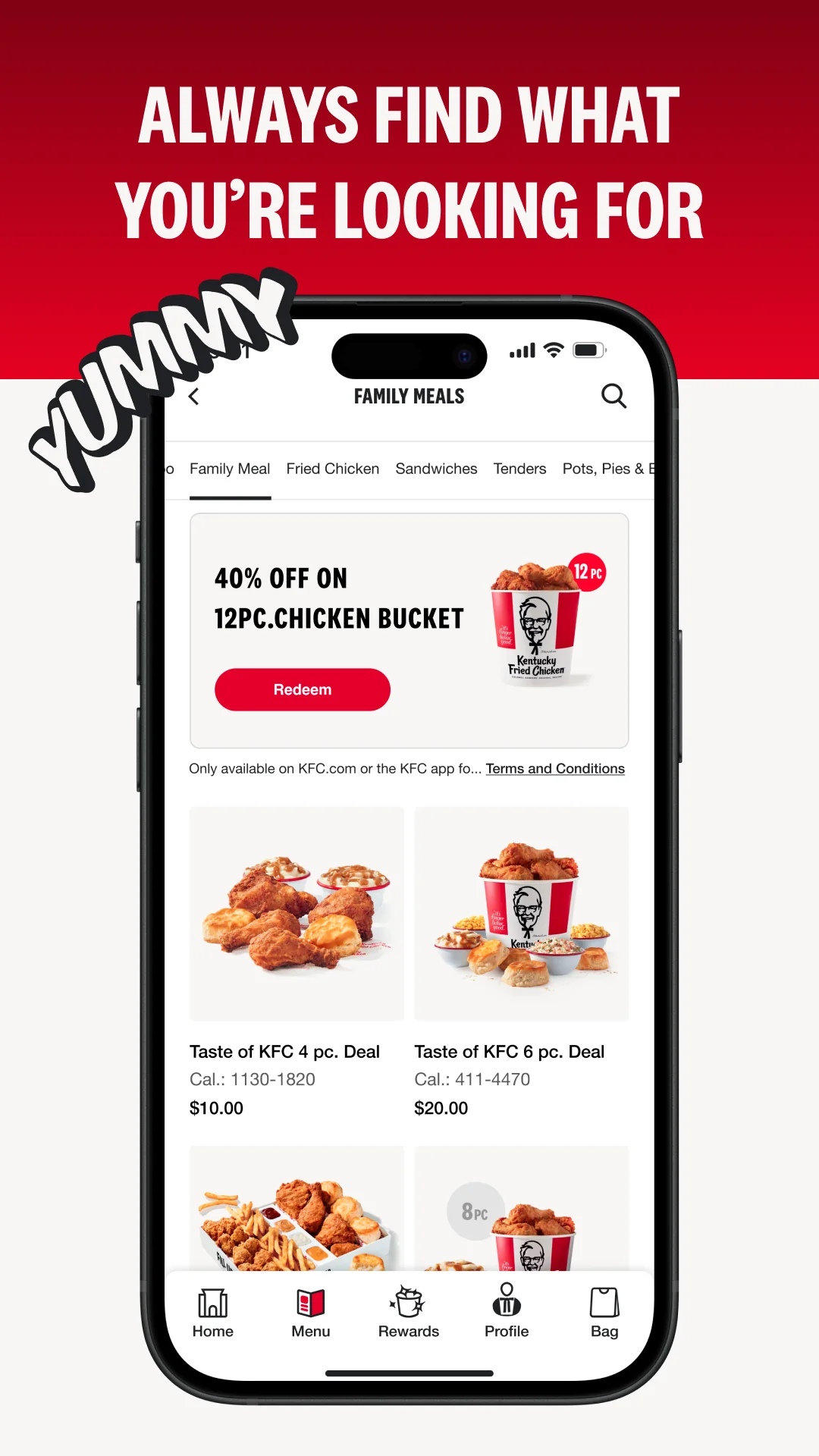 Скриншот KFC US - Ordering App 5