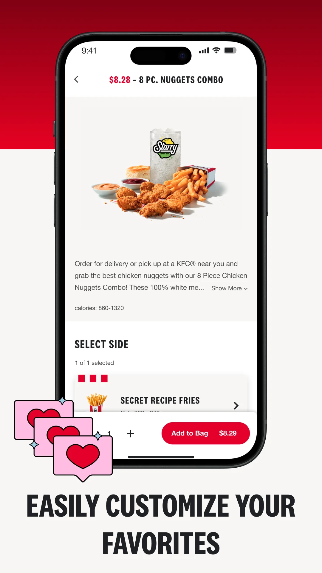 Скриншот KFC US - Ordering App 6