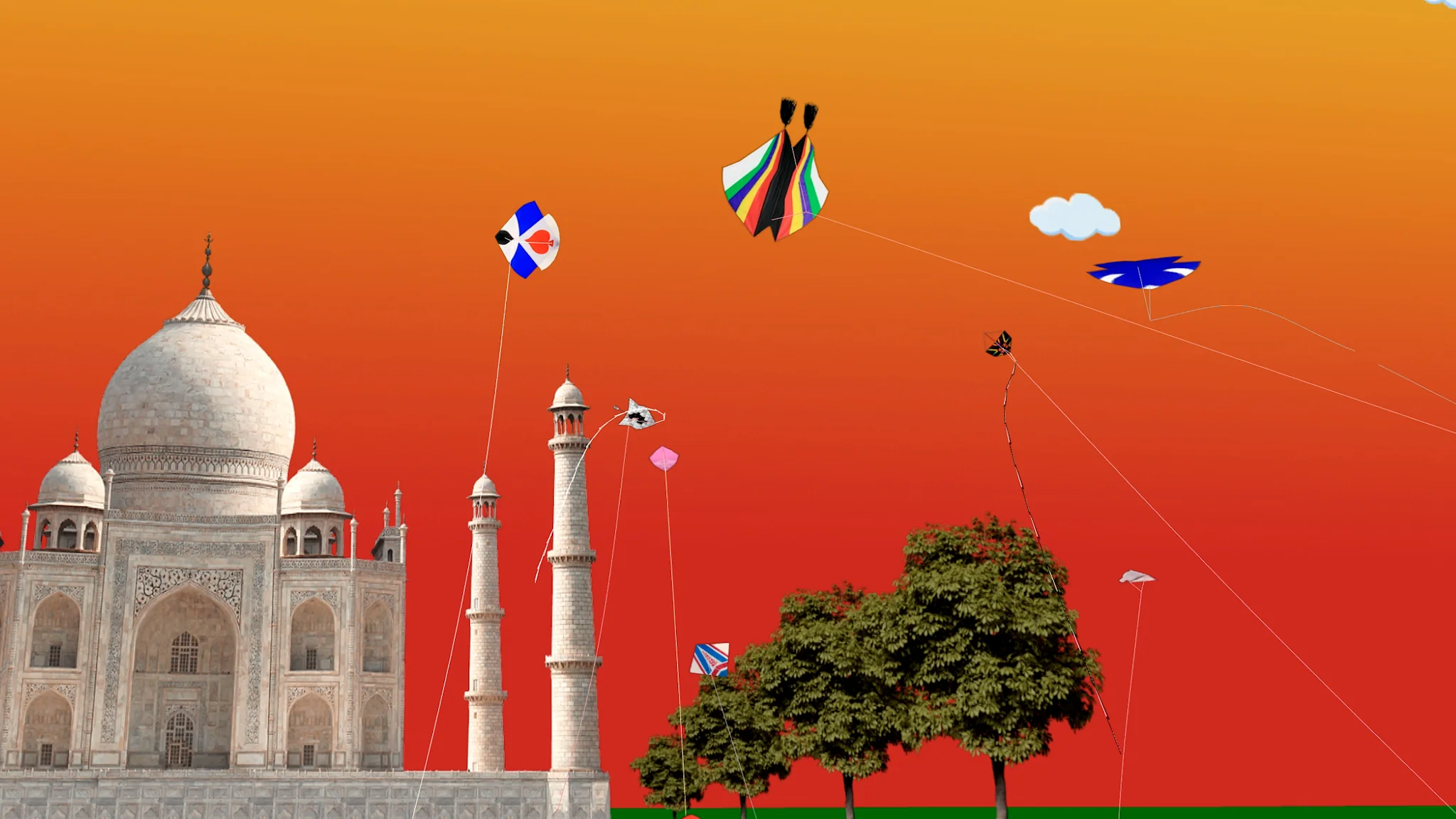 Schermata Kite Flying India VS Pakistan 3