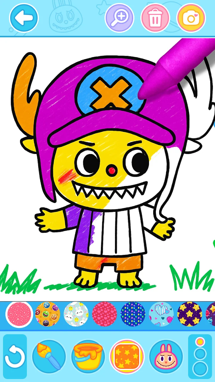 Captura de tela Jogo de colorir labubu 8