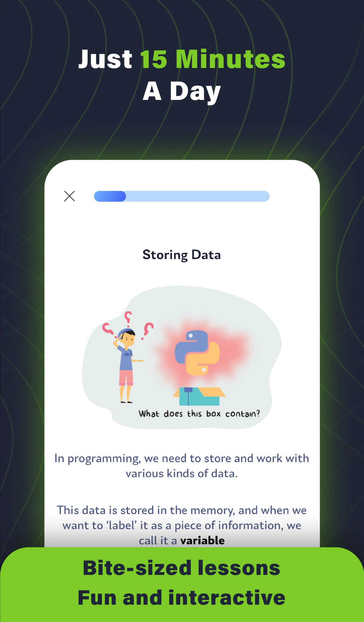 Screenshot Learn Python 2
