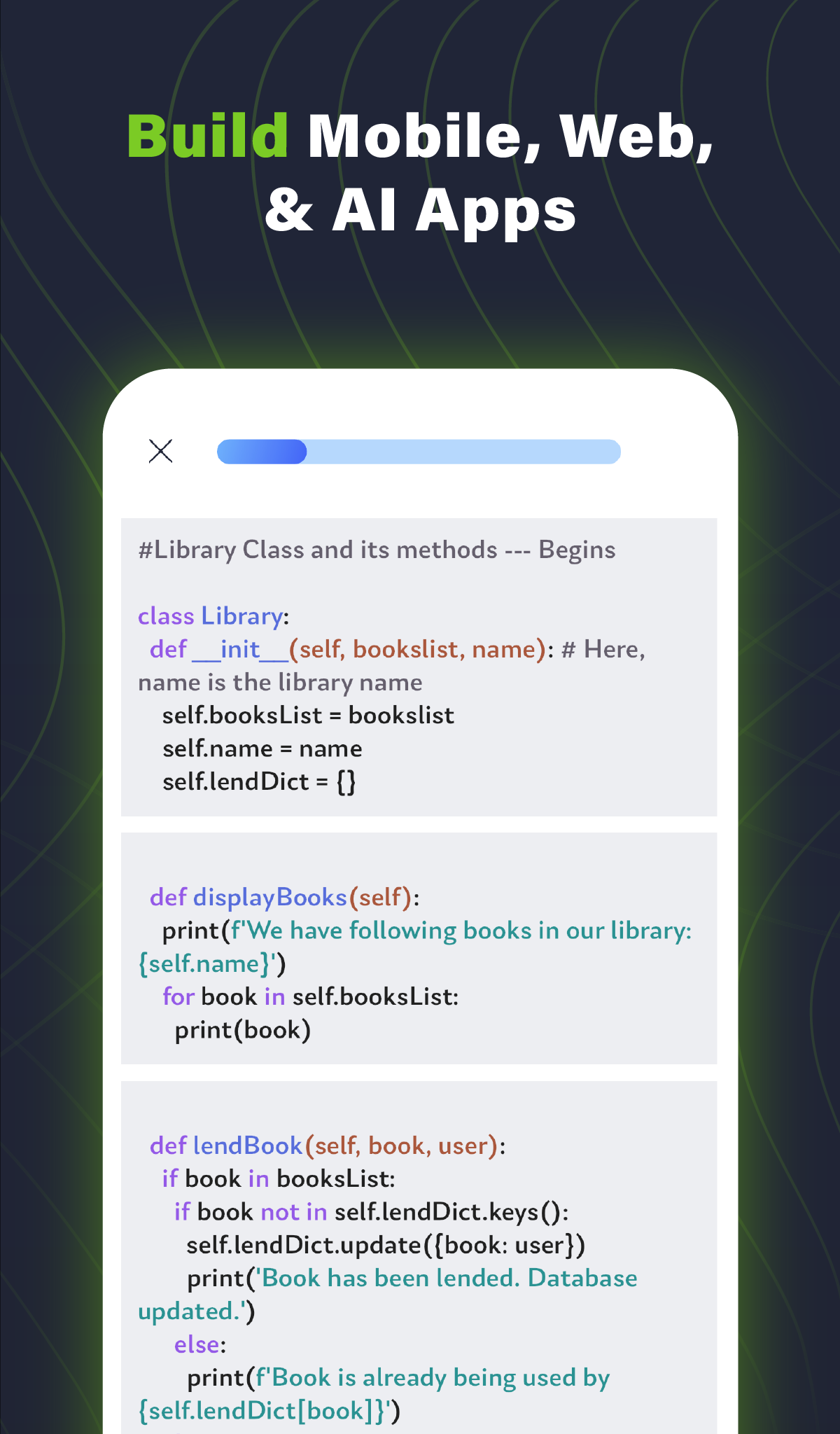 Schermata Learn Python 6
