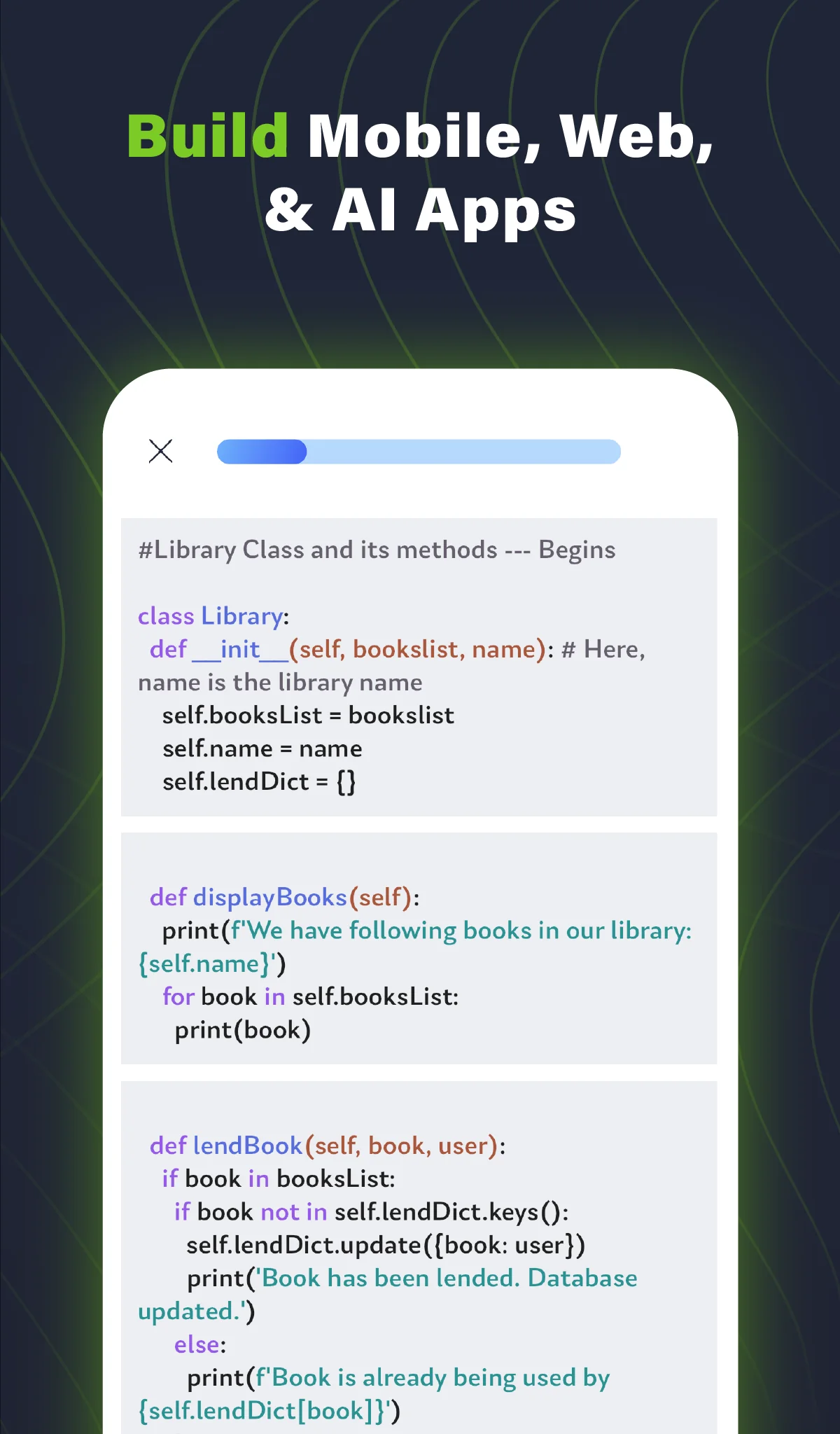 Screenshot Learn Python 6