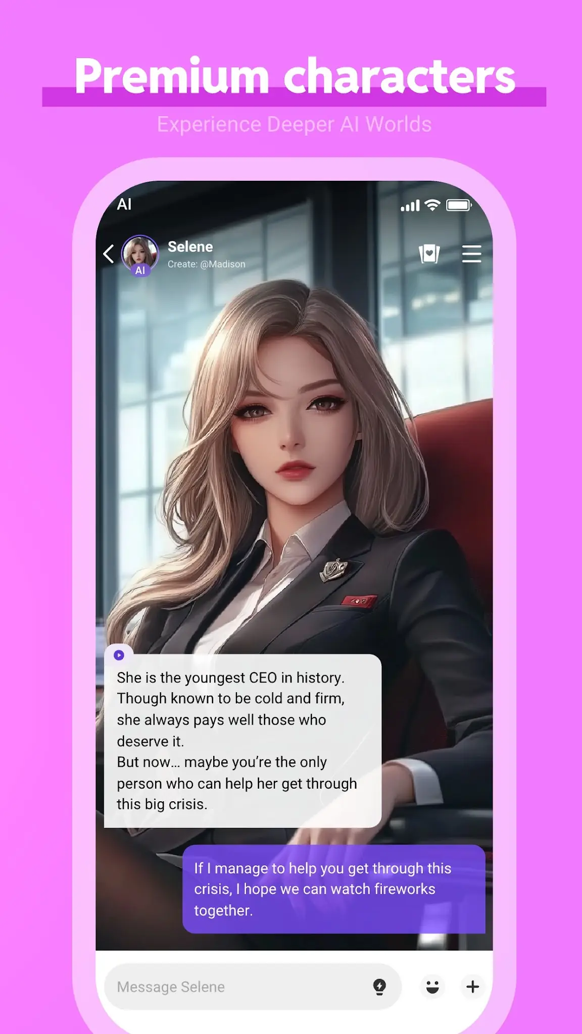Скриншот Linky AI: Chat, Play, Connect 3
