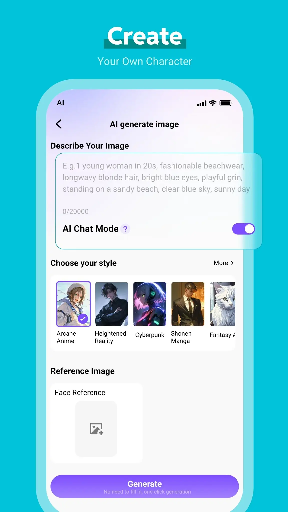 Скриншот Linky AI: Chat, Play, Connect 4