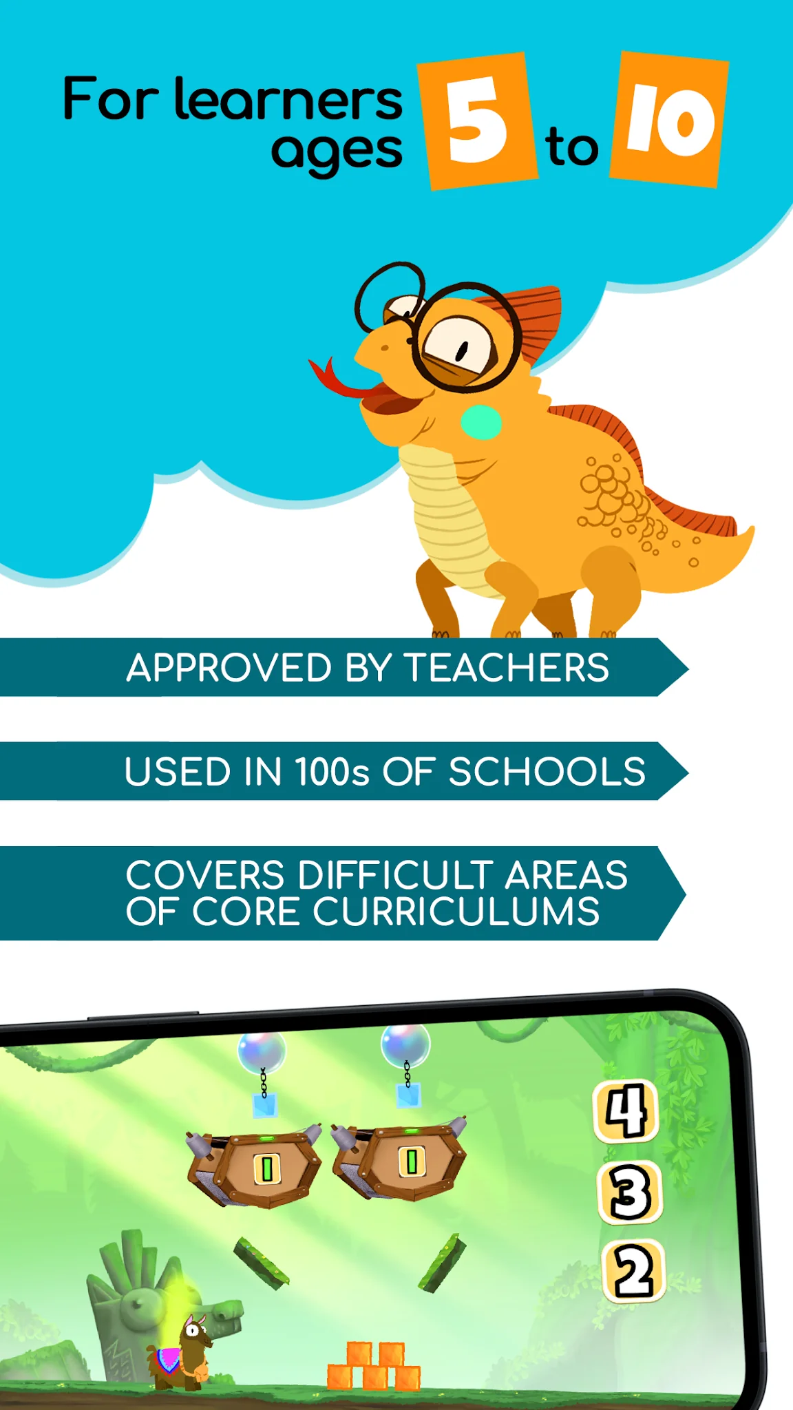 Скріншот Math Makers: Kids School Games 3