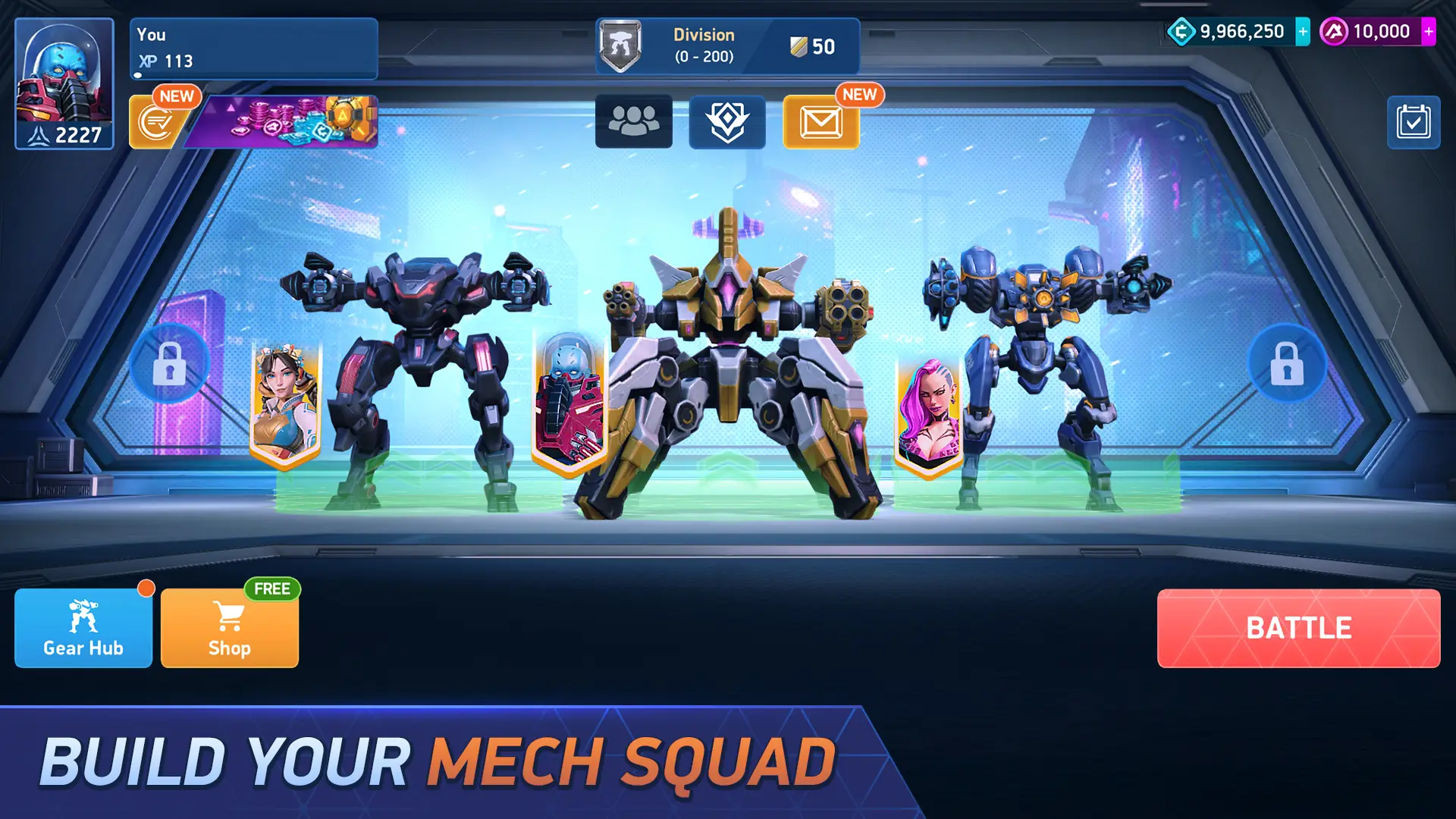 Ekran Görüntüsü Mech Arena 1