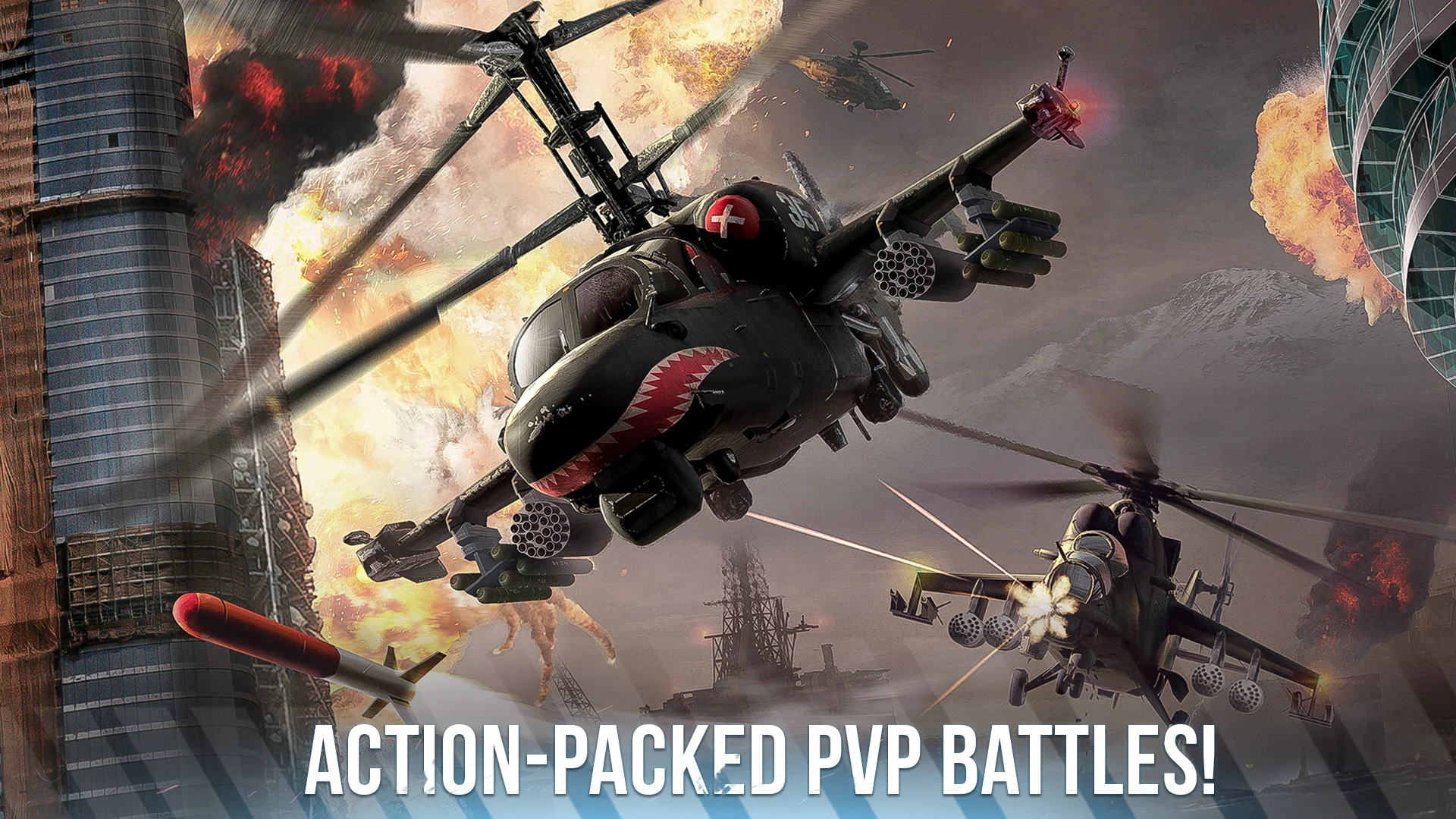 Modern War Choppers képernyőkép 1