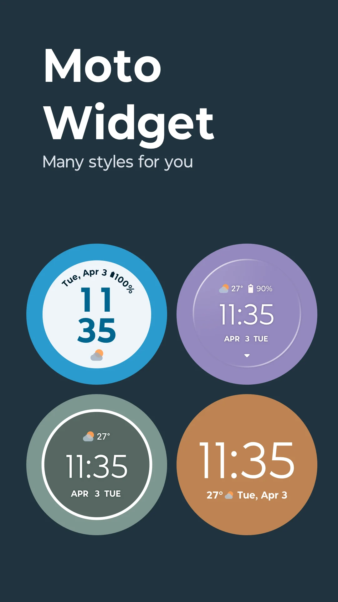 Screenshot Moto Widget 1