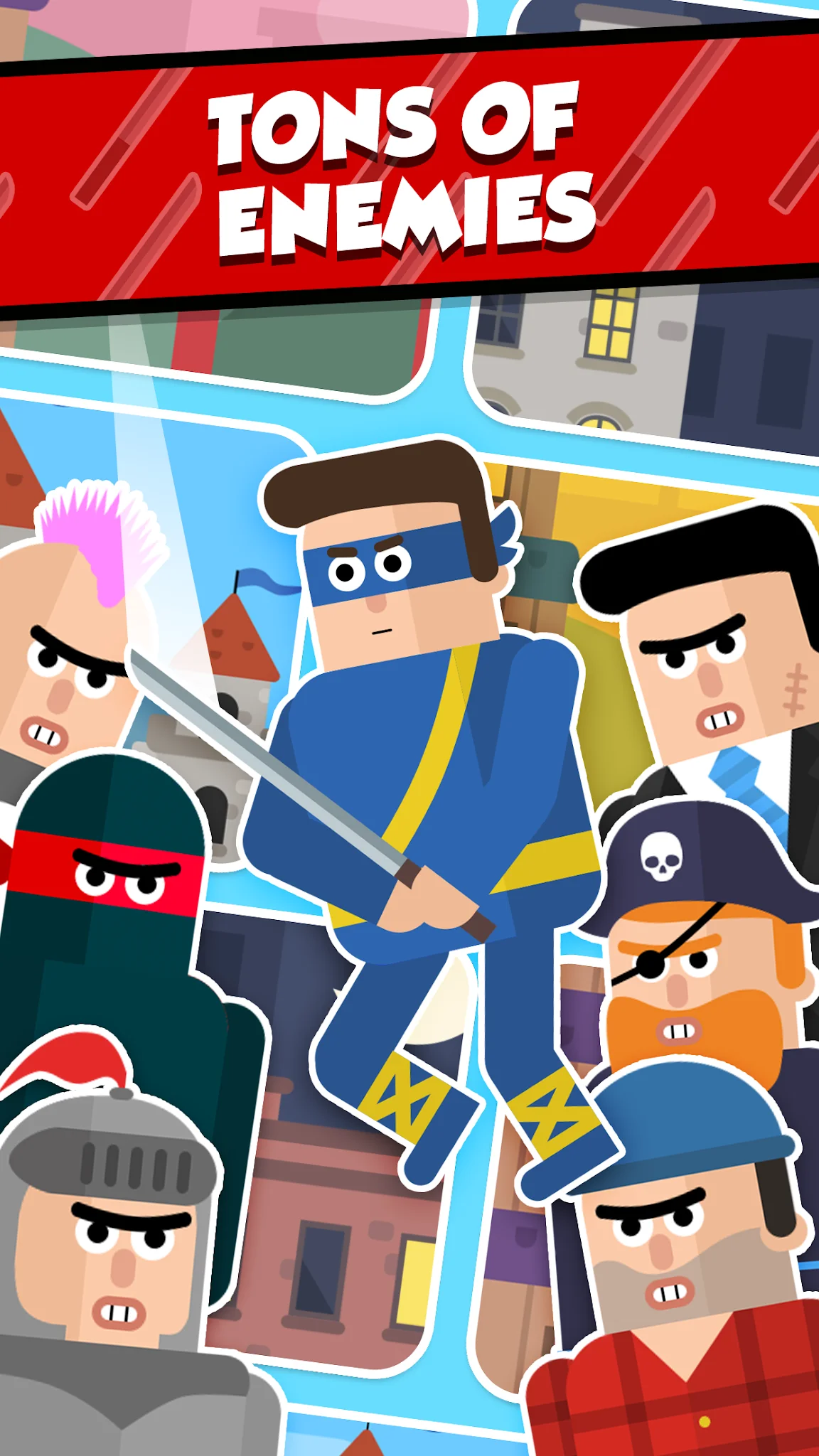 Snímek obrazovky Mr Ninja - Slicey Puzzles 3