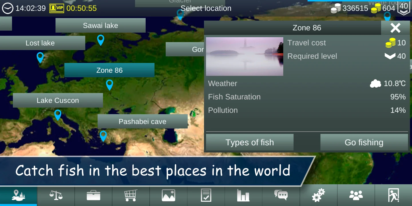 Скриншот My Fishing World 2