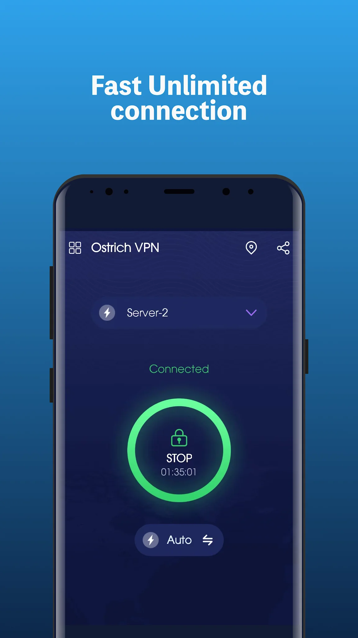 Capture d'écran Ostrich VPN 2
