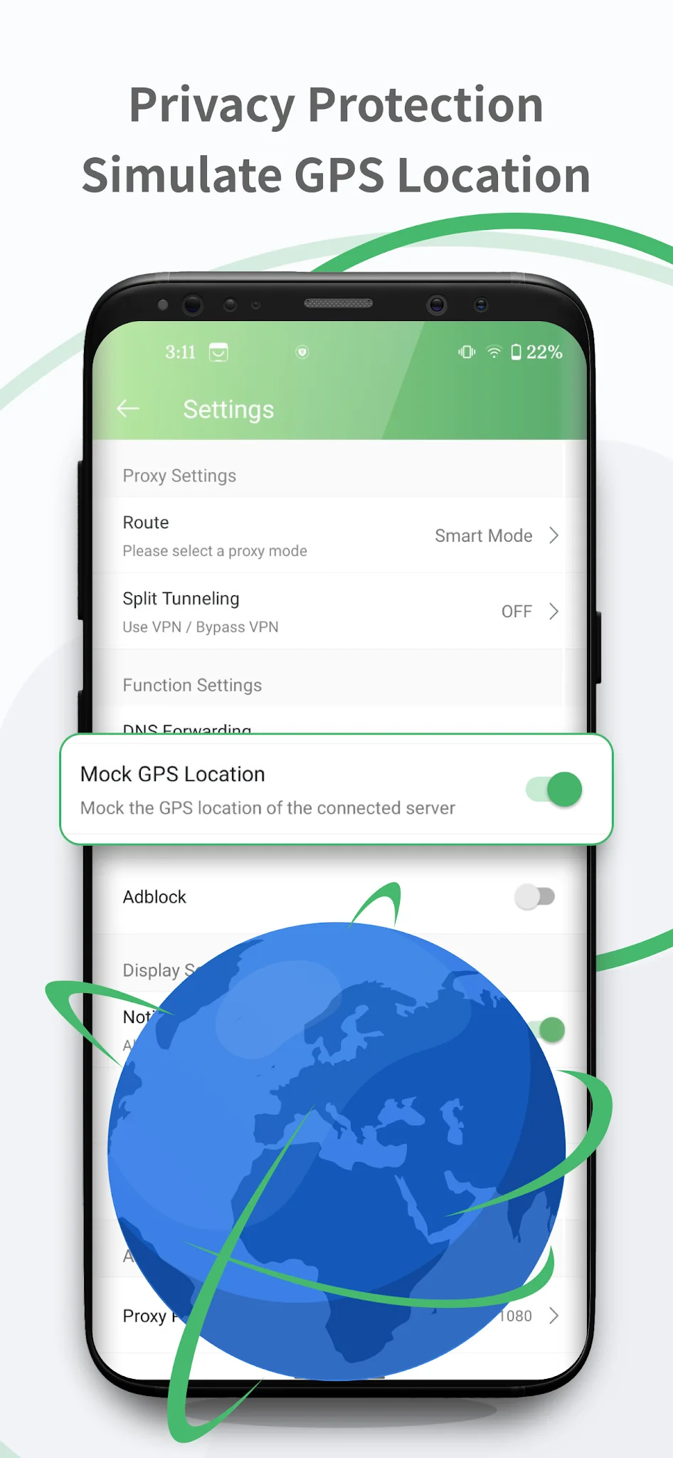 Captura de tela PandaVPN: Rápida VPN Ilimitada 4
