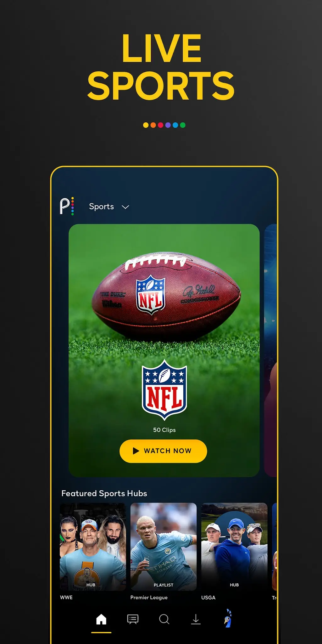 Скріншот Peacock TV 4