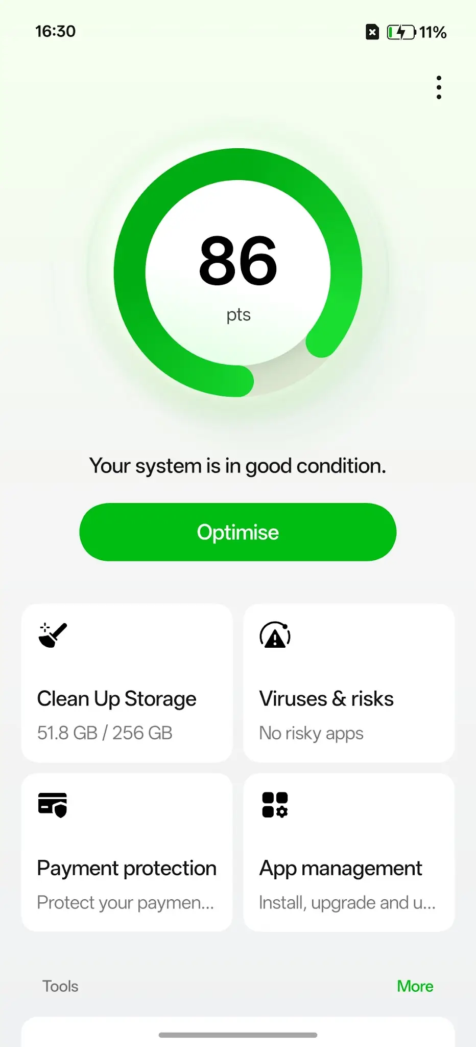 Ekran Görüntüsü Phone Manager 1