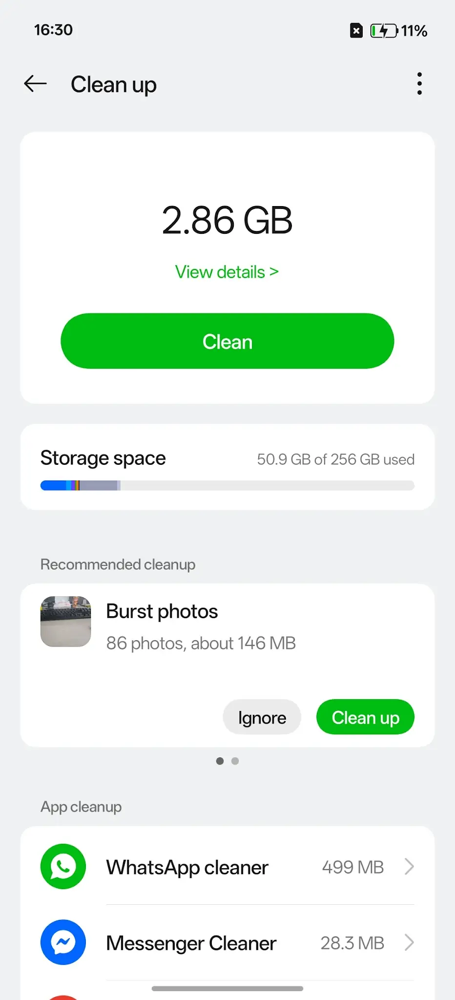 Ekran Görüntüsü Phone Manager 3
