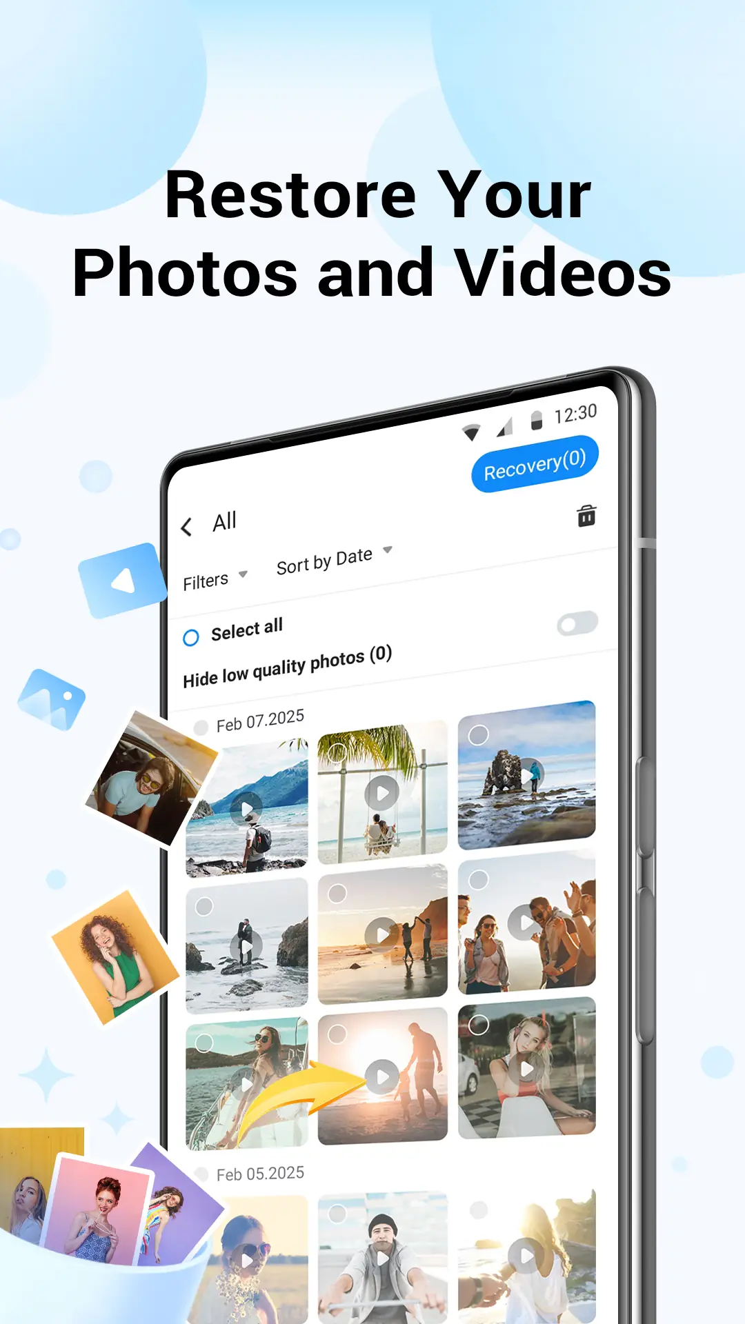 Captură de ecran PhotoRescue-Recover Files 1