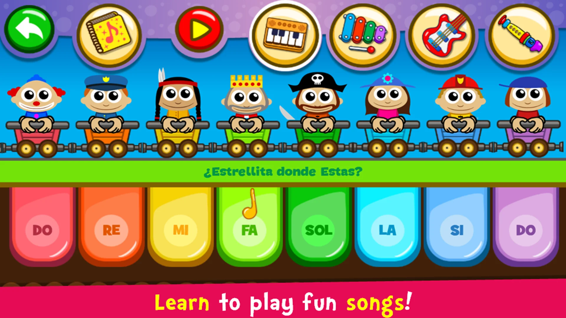 Tangkapan layar Piano Anak - Musik dan lagu 5