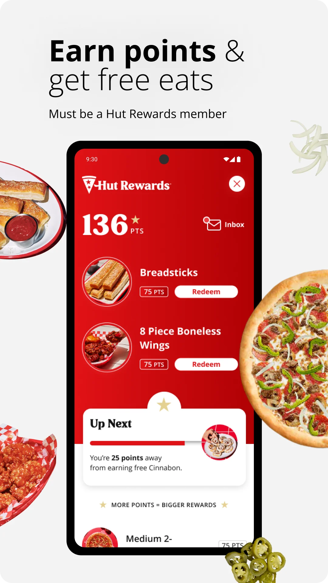 Tangkapan layar Pizza Hut 4