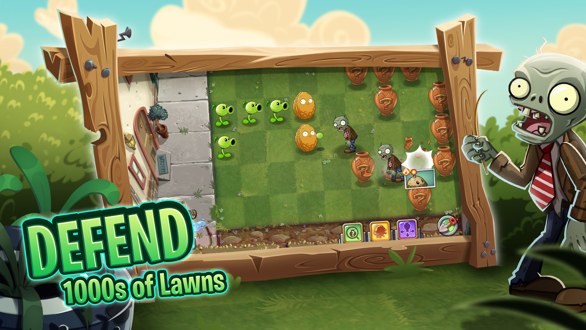 Ekran Görüntüsü Plants vs Zombies 2 3