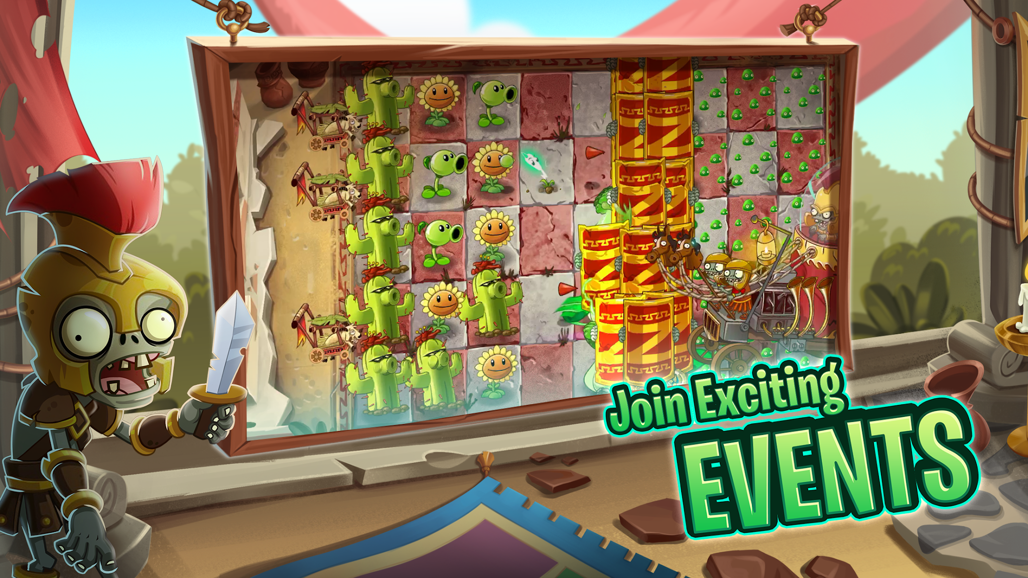 Ekran Görüntüsü Plants vs Zombies 2 4