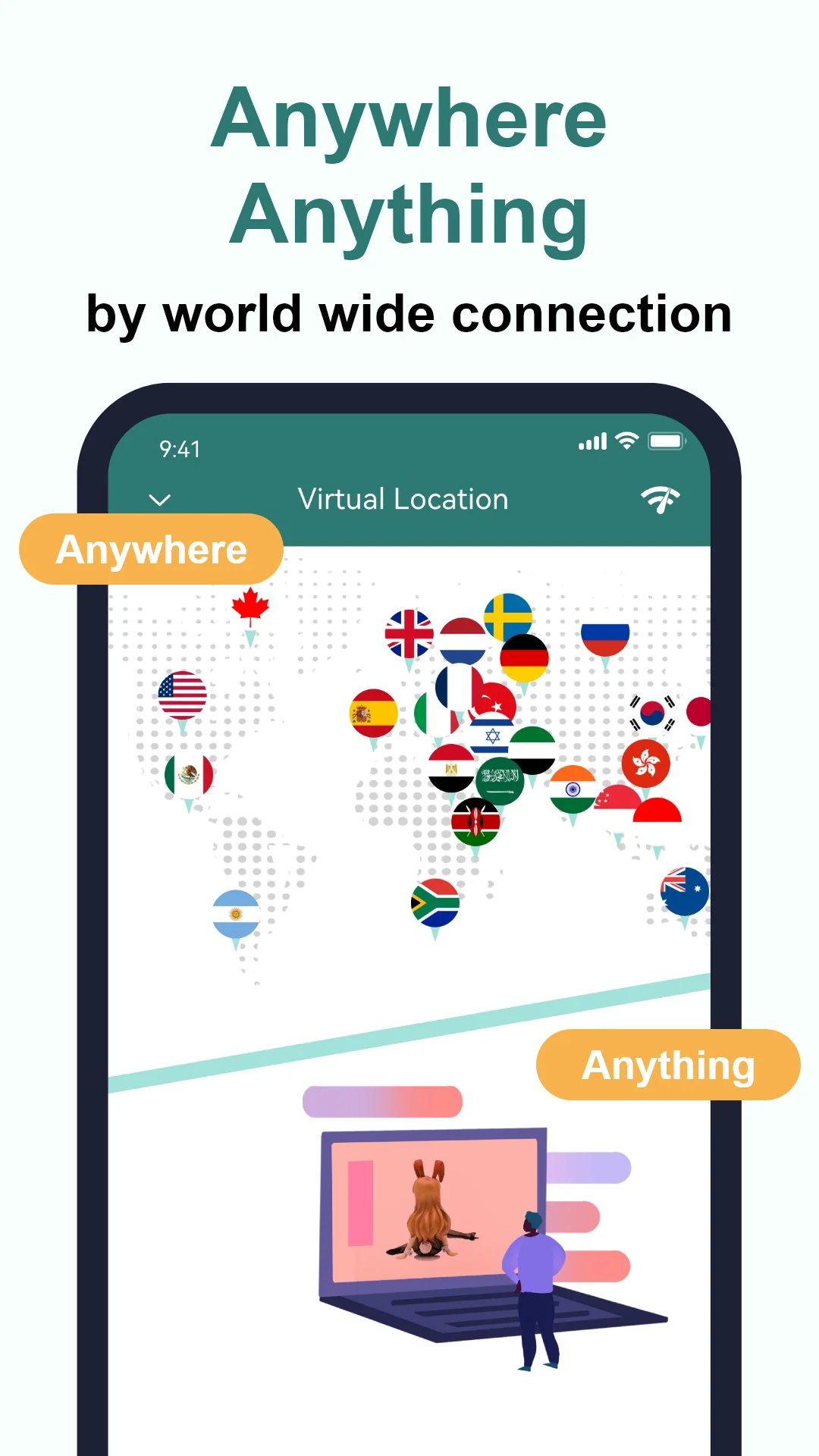 Screenshot PlatoVPN: Super VPN Fast Proxy 3