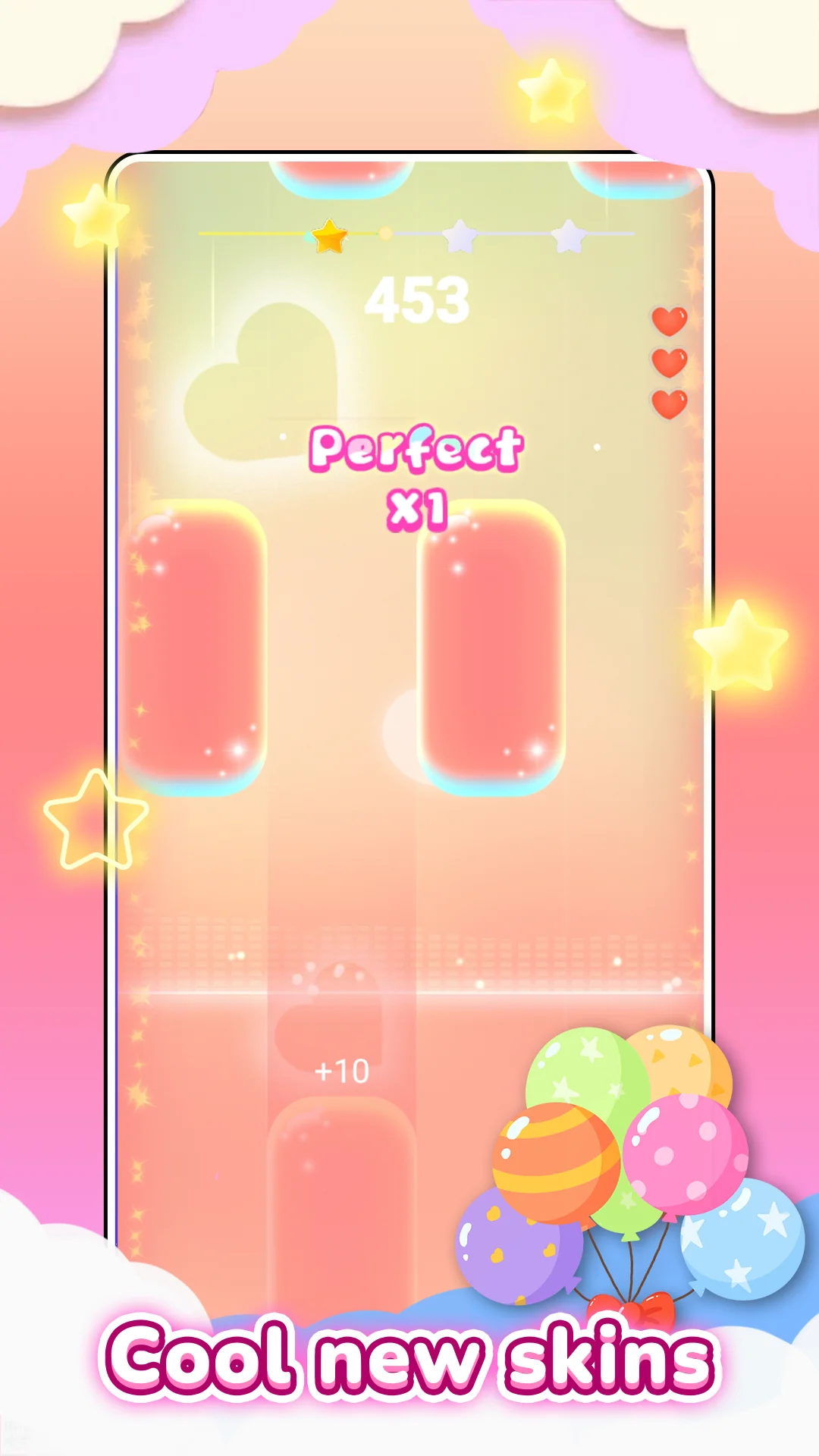 Снимка на екрана PopCat Tiles: Piano & Music 8