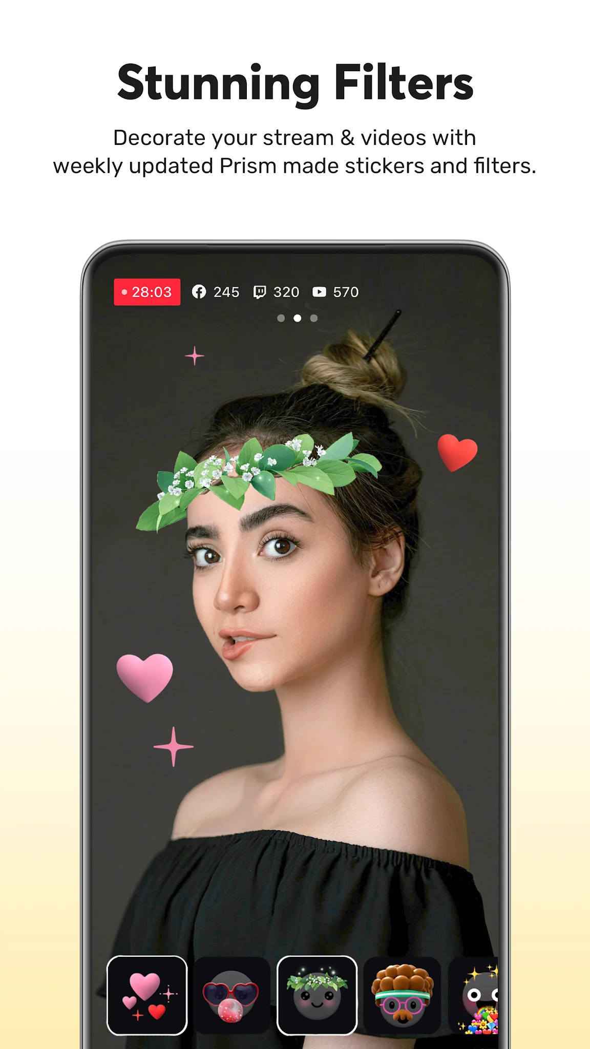 Captură de ecran PRISM Live Studio 6