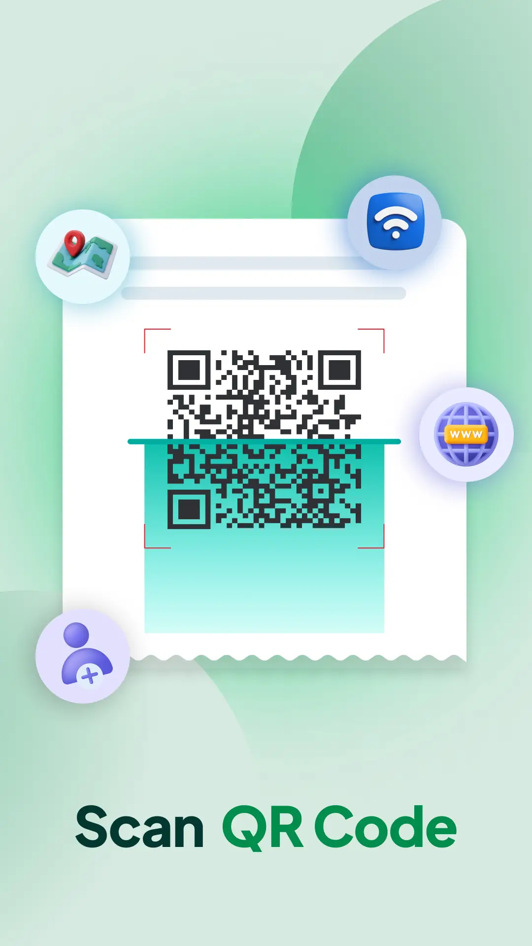 لقطة شاشة QR & Barcode Scanner Launcher %د