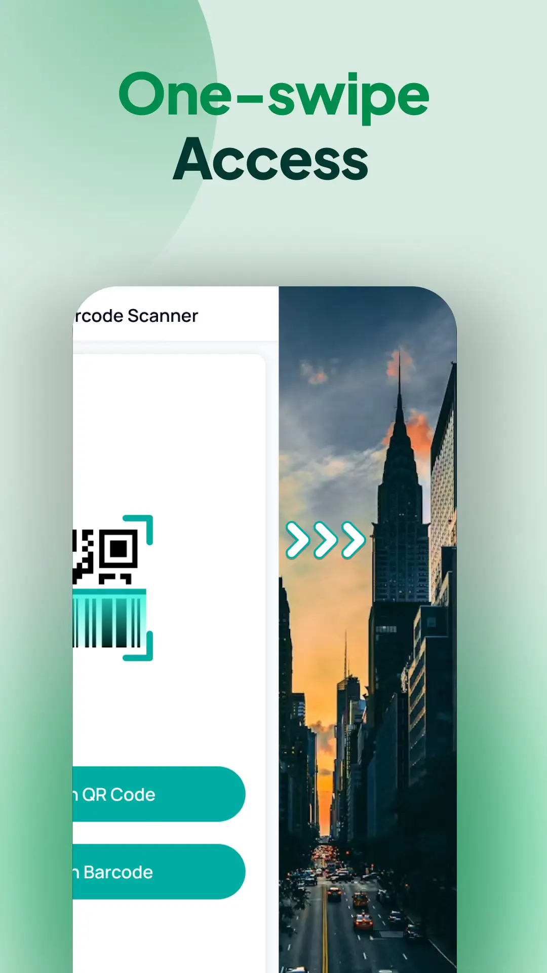 لقطة شاشة QR & Barcode Scanner Launcher %د
