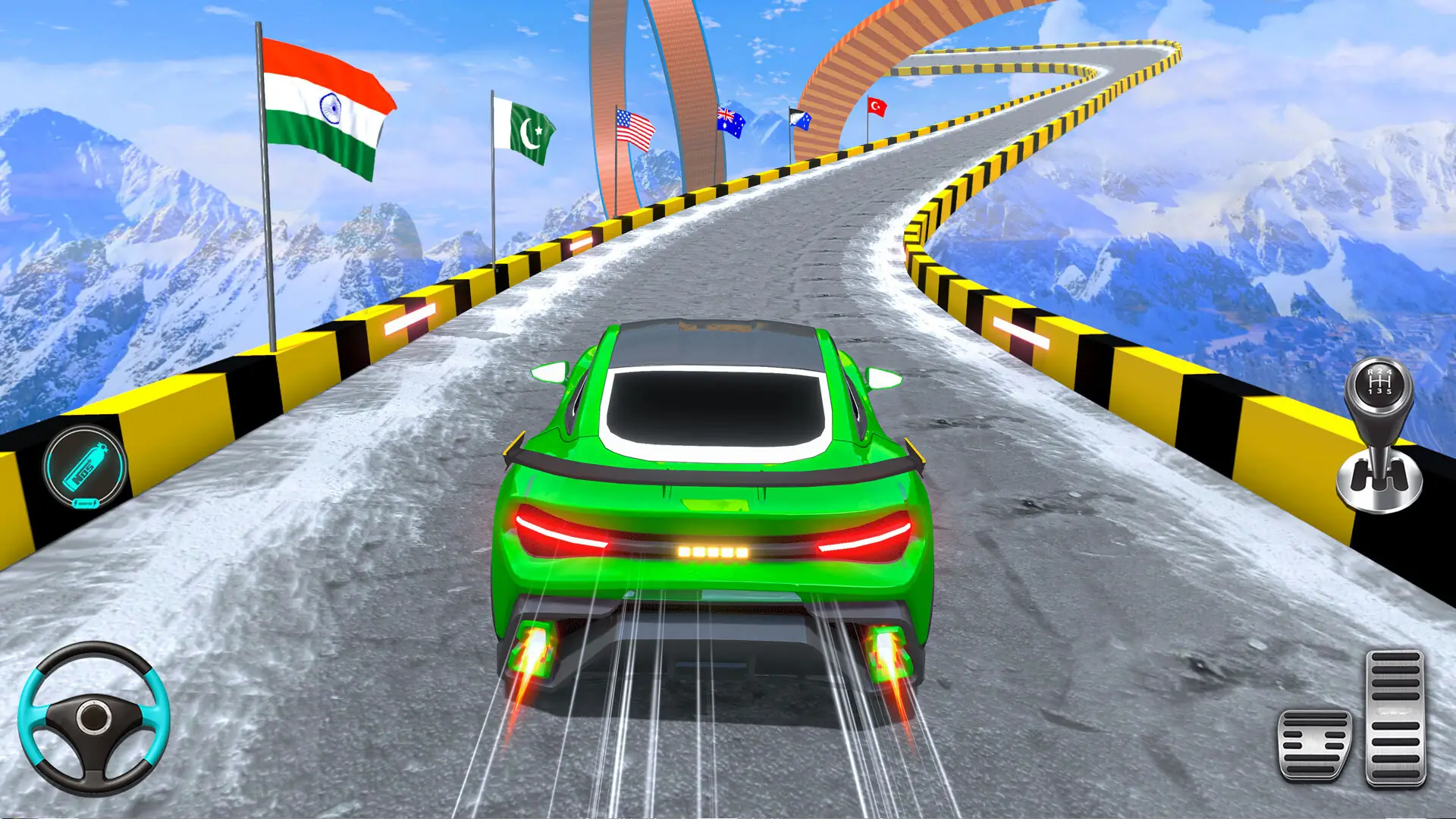 Скриншот Ramp Car Games: GT Car Stunts 1