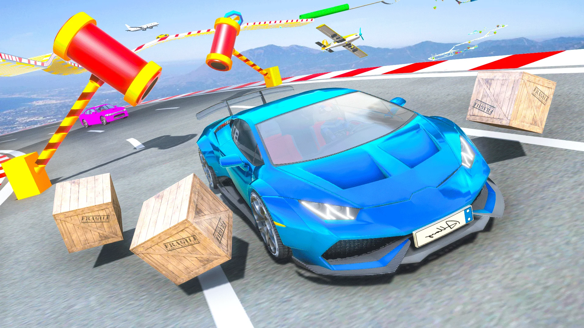 Скриншот Ramp Car Games: GT Car Stunts 4