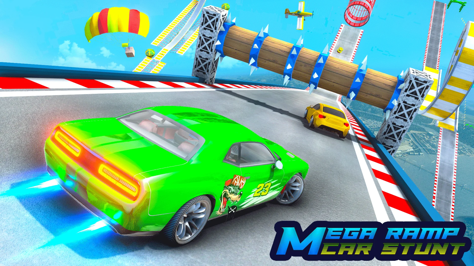 Скриншот Ramp Car Games: GT Car Stunts 7