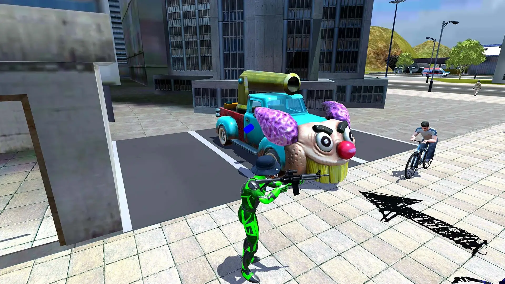 Скриншот Rope Frog Ninja Hero Car Vegas 4