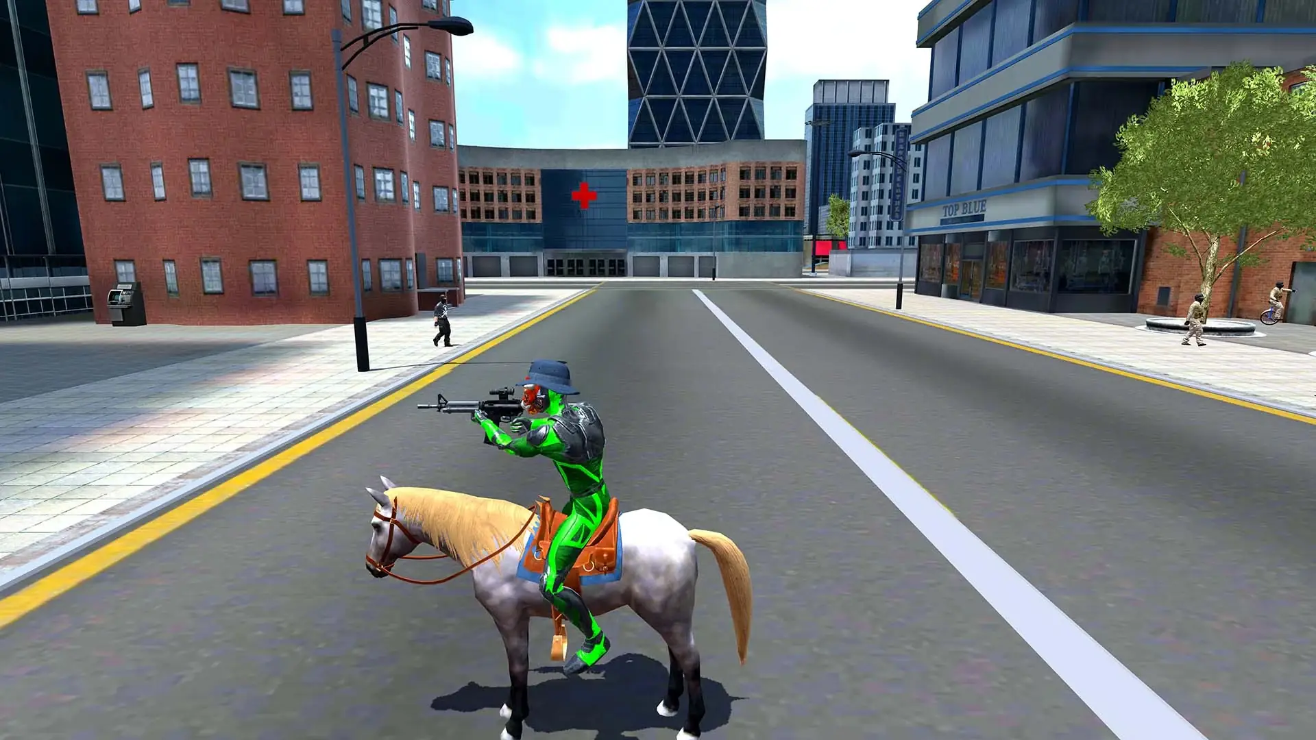 Скриншот Rope Frog Ninja Hero Car Vegas 5