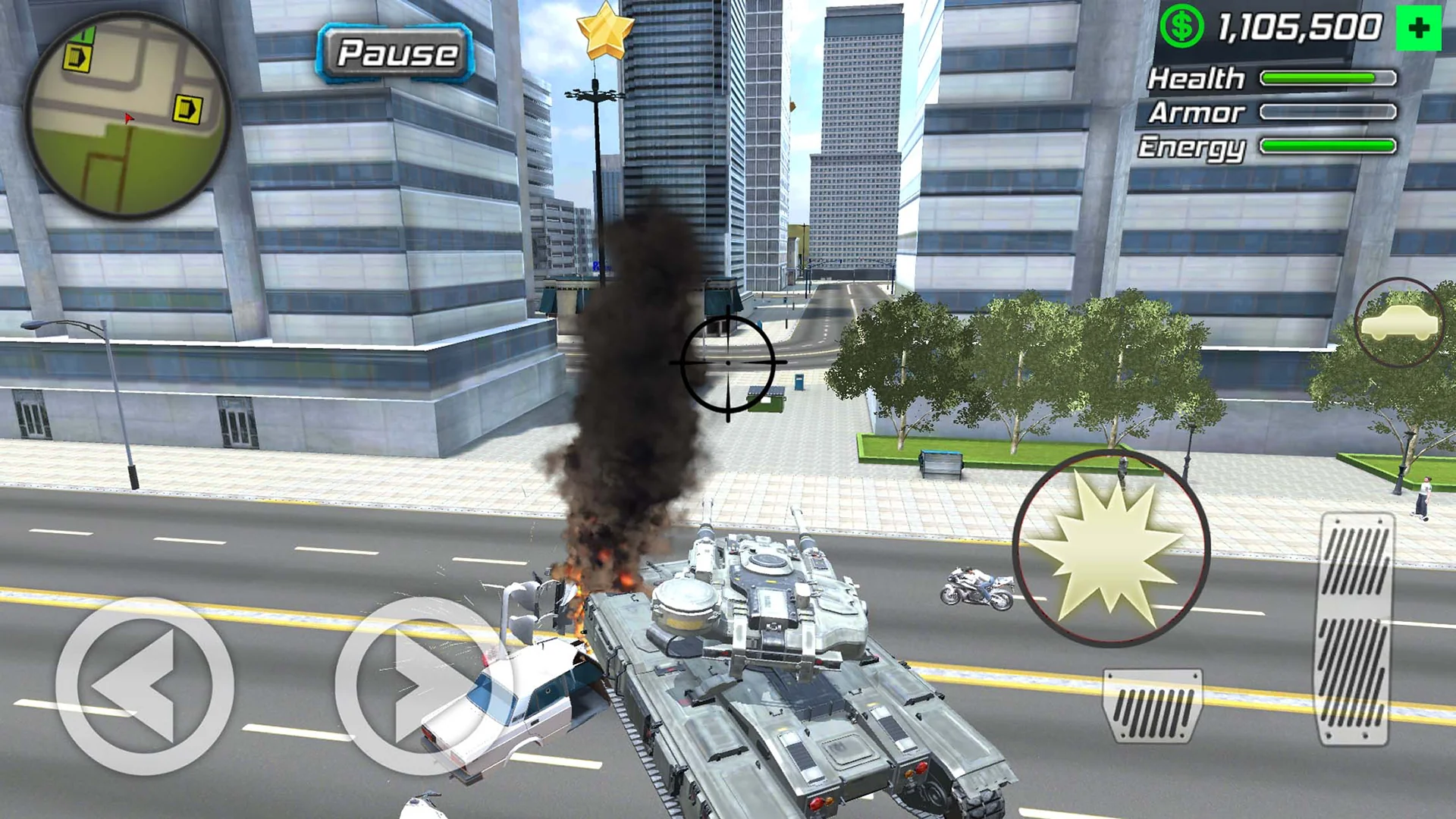 Скриншот Rope Frog Ninja Hero Car Vegas 6