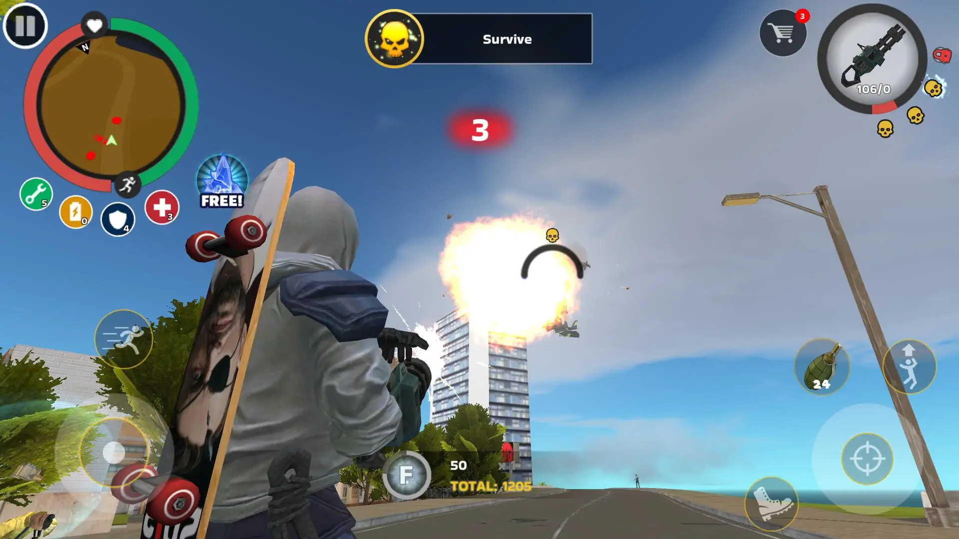Скриншот Rope Hero: Mafia City Wars 2