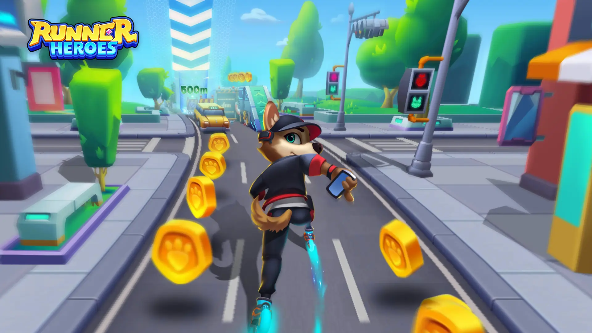Скриншот Runner Heroes 6