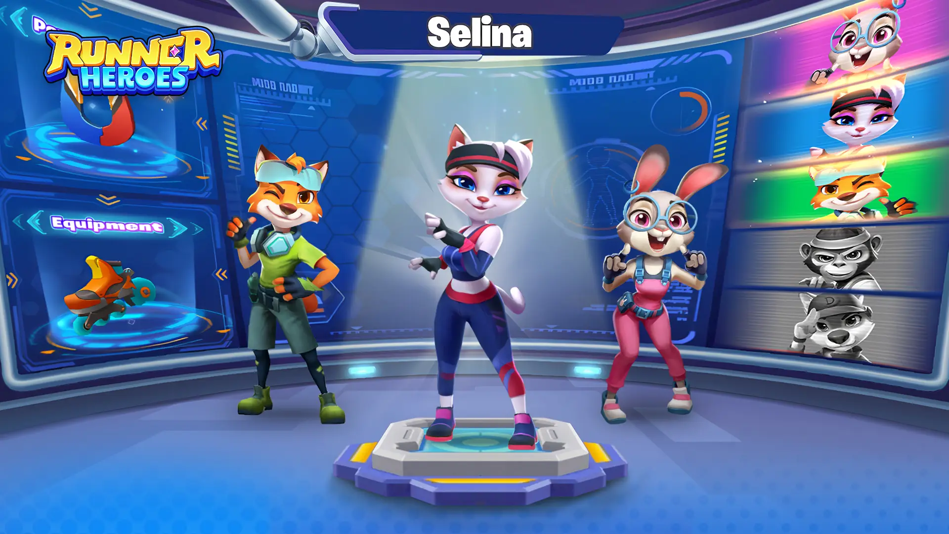 Скриншот Runner Heroes 8