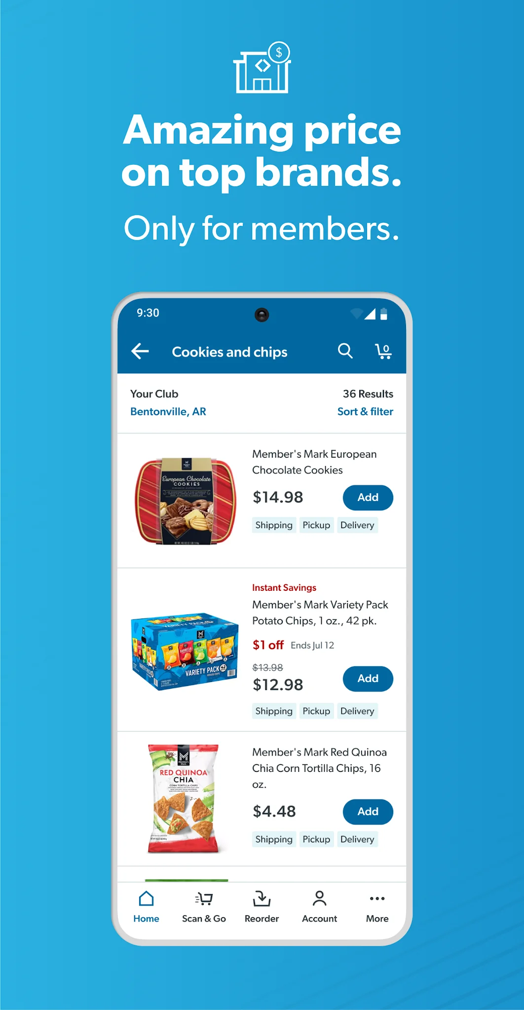 Tangkapan layar Sam's Club: Shopping & Savings 6