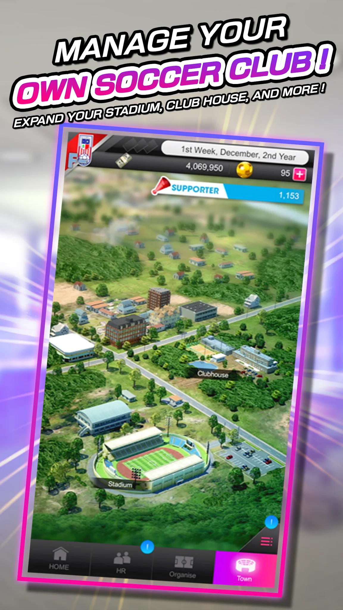 Captura de tela SEGA Pocket Club Manager 6