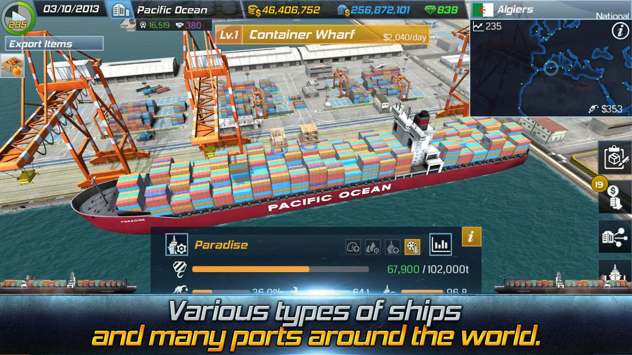 Zrzut ekranu Ship Tycoon 3