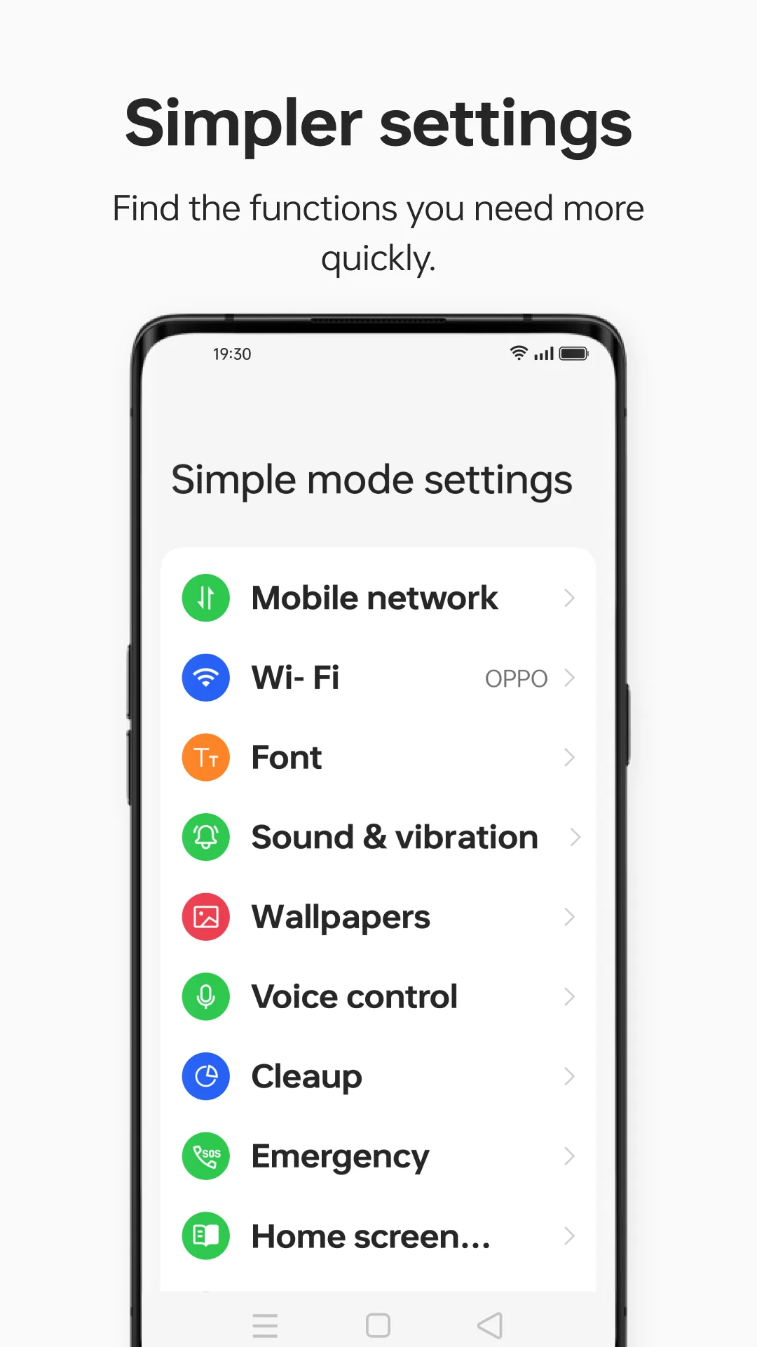 Captura de pantalla Simple mode 3