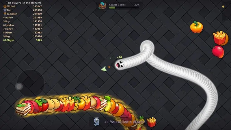 Captură de ecran Snake Lite 3