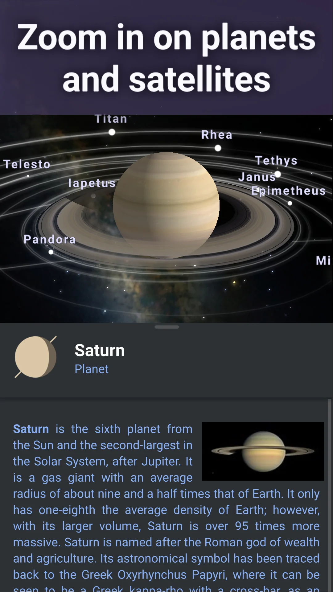 Screenshot Stellarium Mobile 5