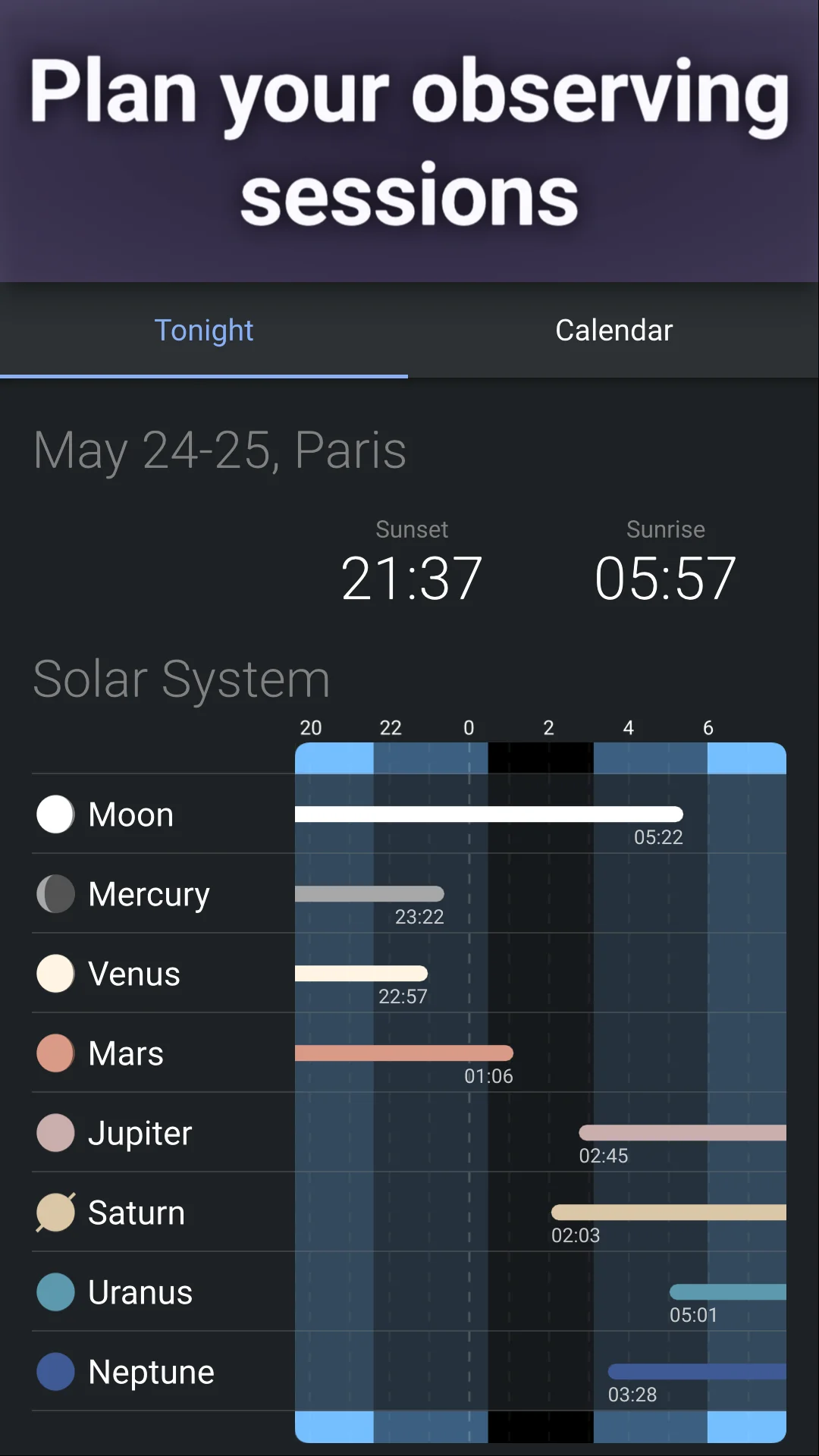 Screenshot Stellarium Mobile 8