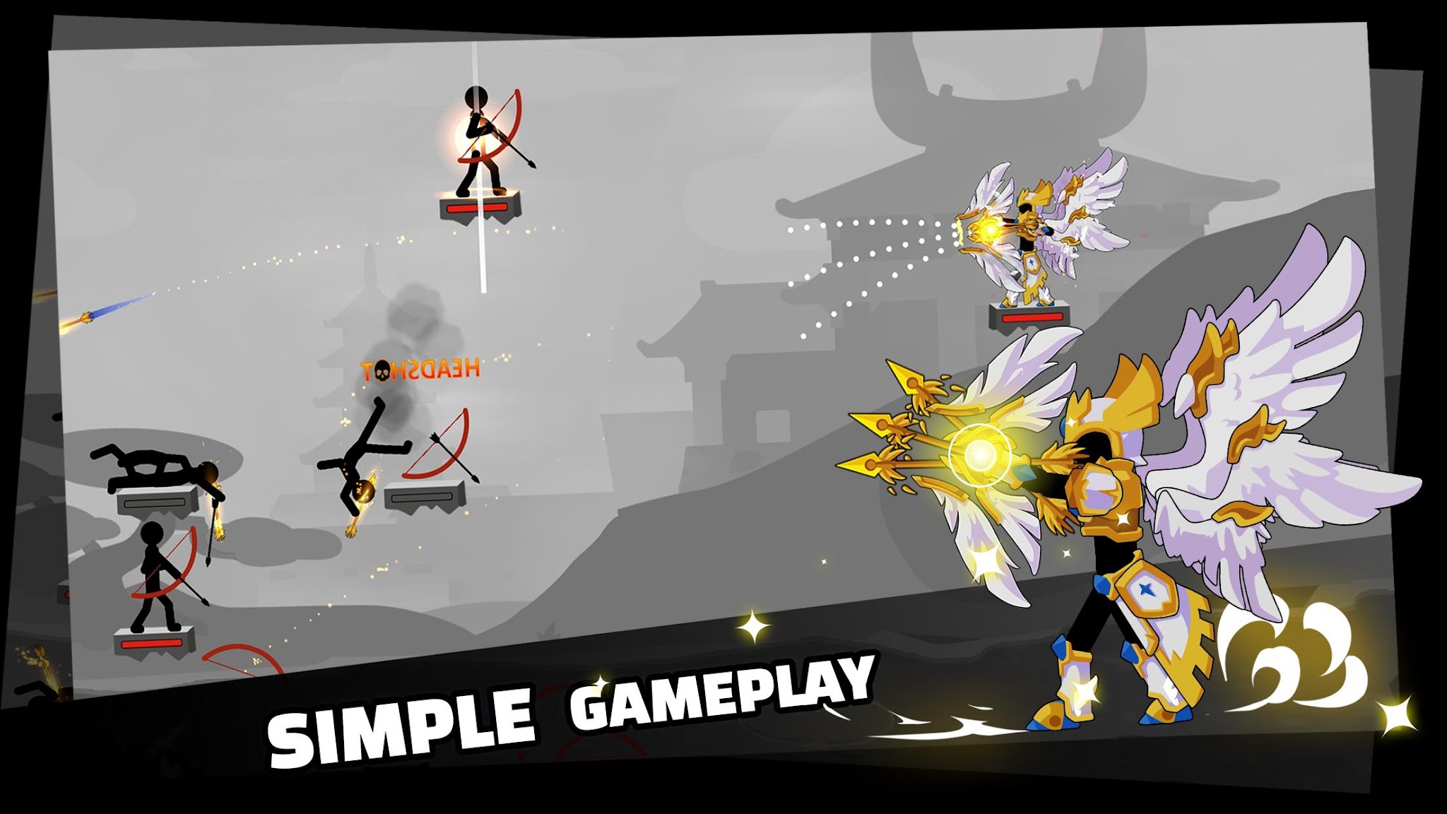 Ảnh chụp màn hình Stickfight Archer 1